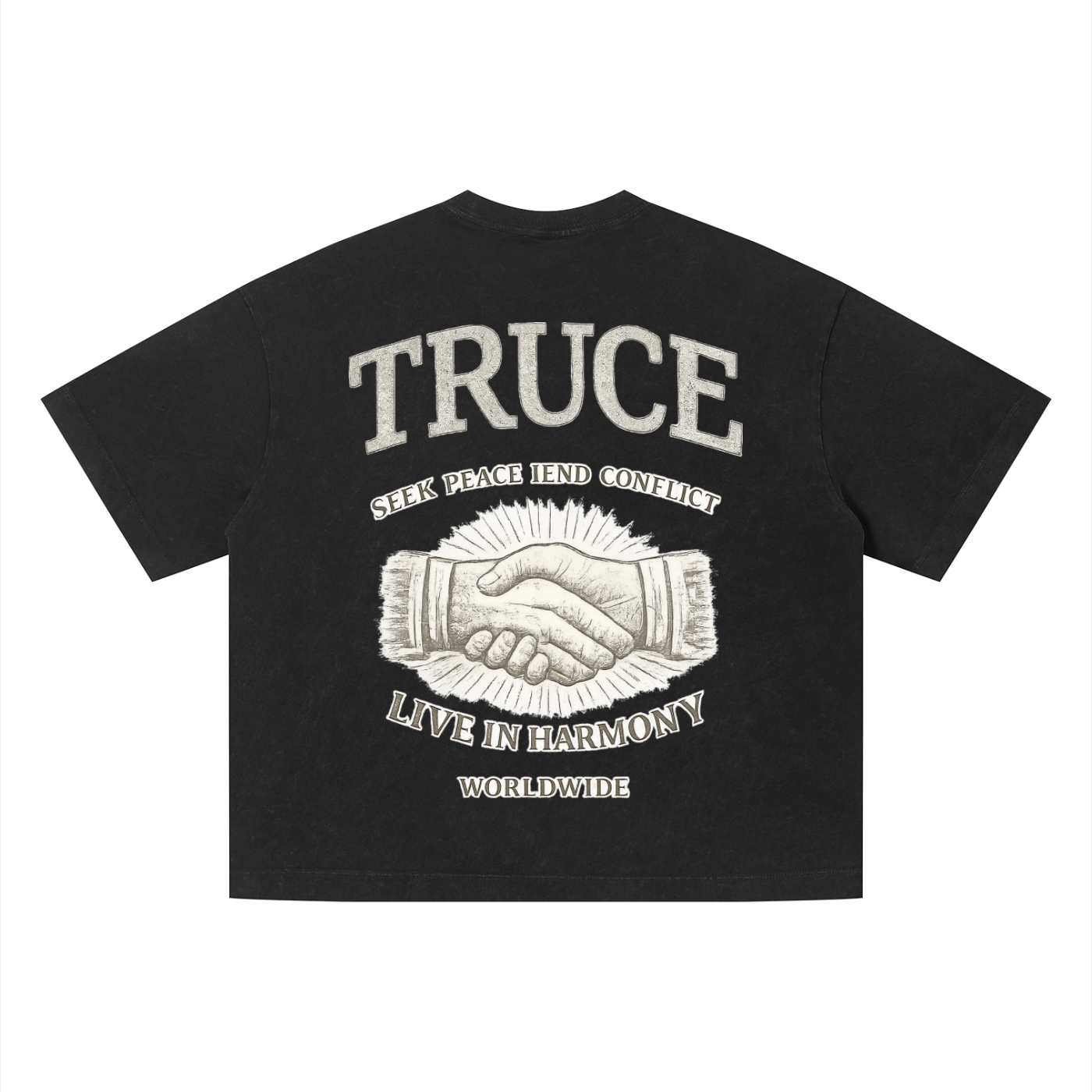 Truce Lifestyle | Unisex Vintage Wash Boxy T-Shirt