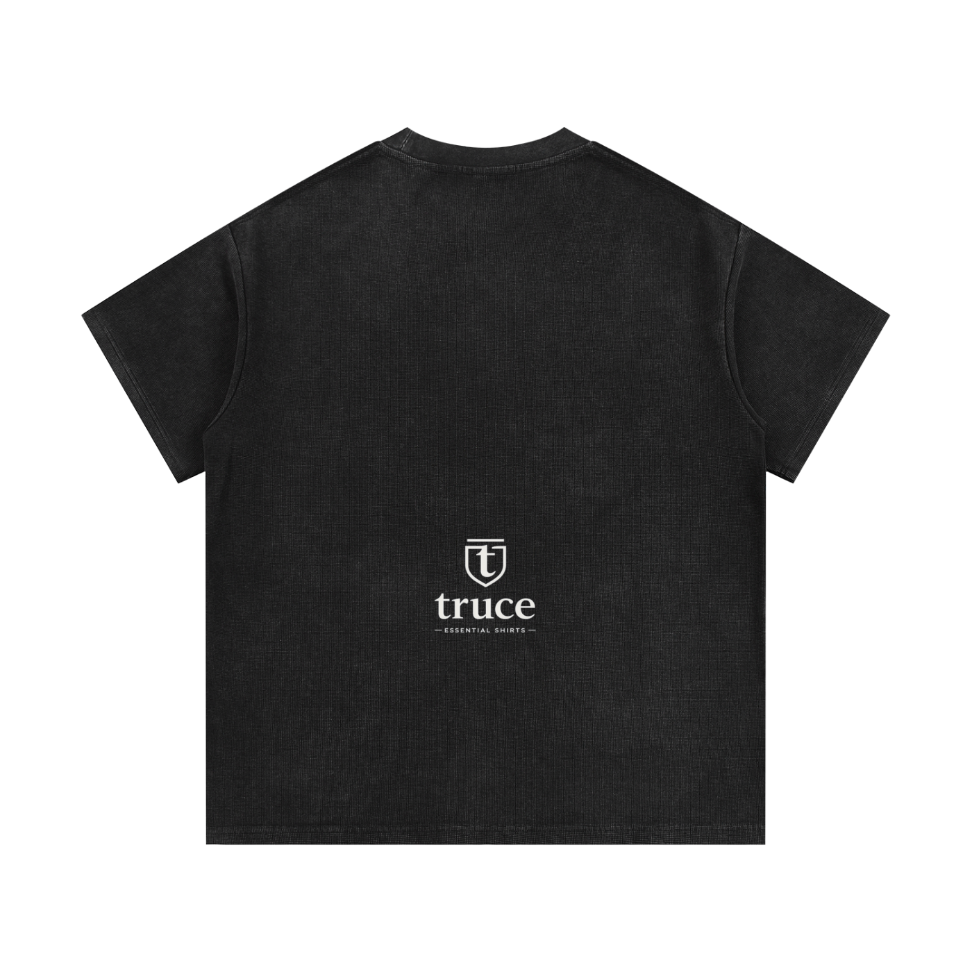 Truce Lifestyle | Essential 340g/m Mineral Wash Waffle Knit T-Shirt