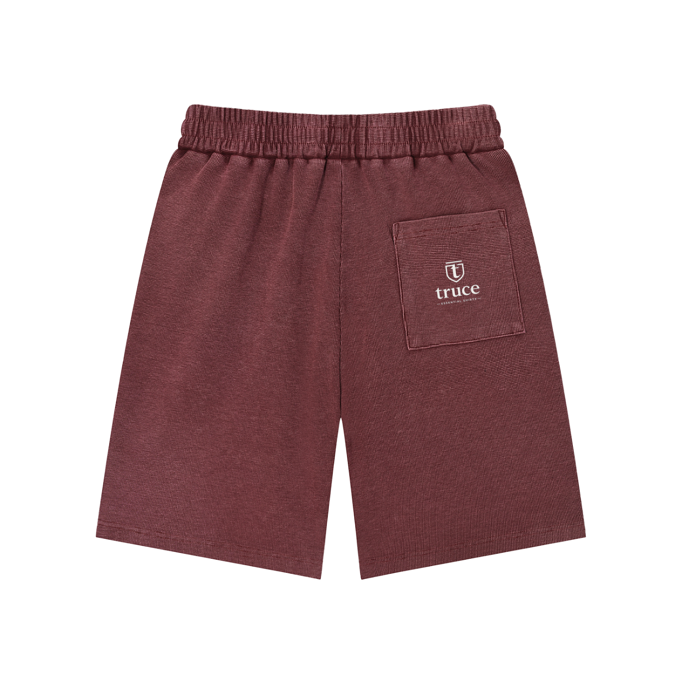 Truce Lifestyle | Essentail Mineral Wash Waffle Knit Shorts
