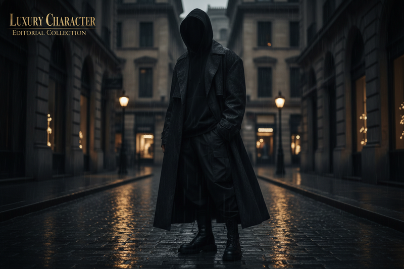 Premium Luxury Streetwear Character