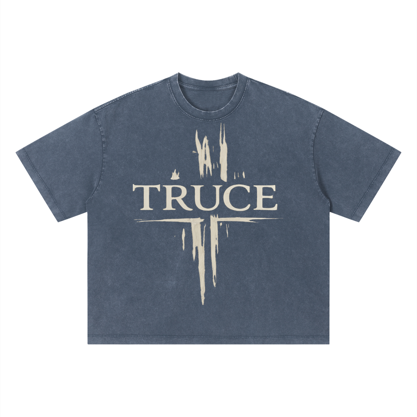Truce Lifestyle |Unisex Vintage Wash (280 g/m²) Boxy T-Shirt