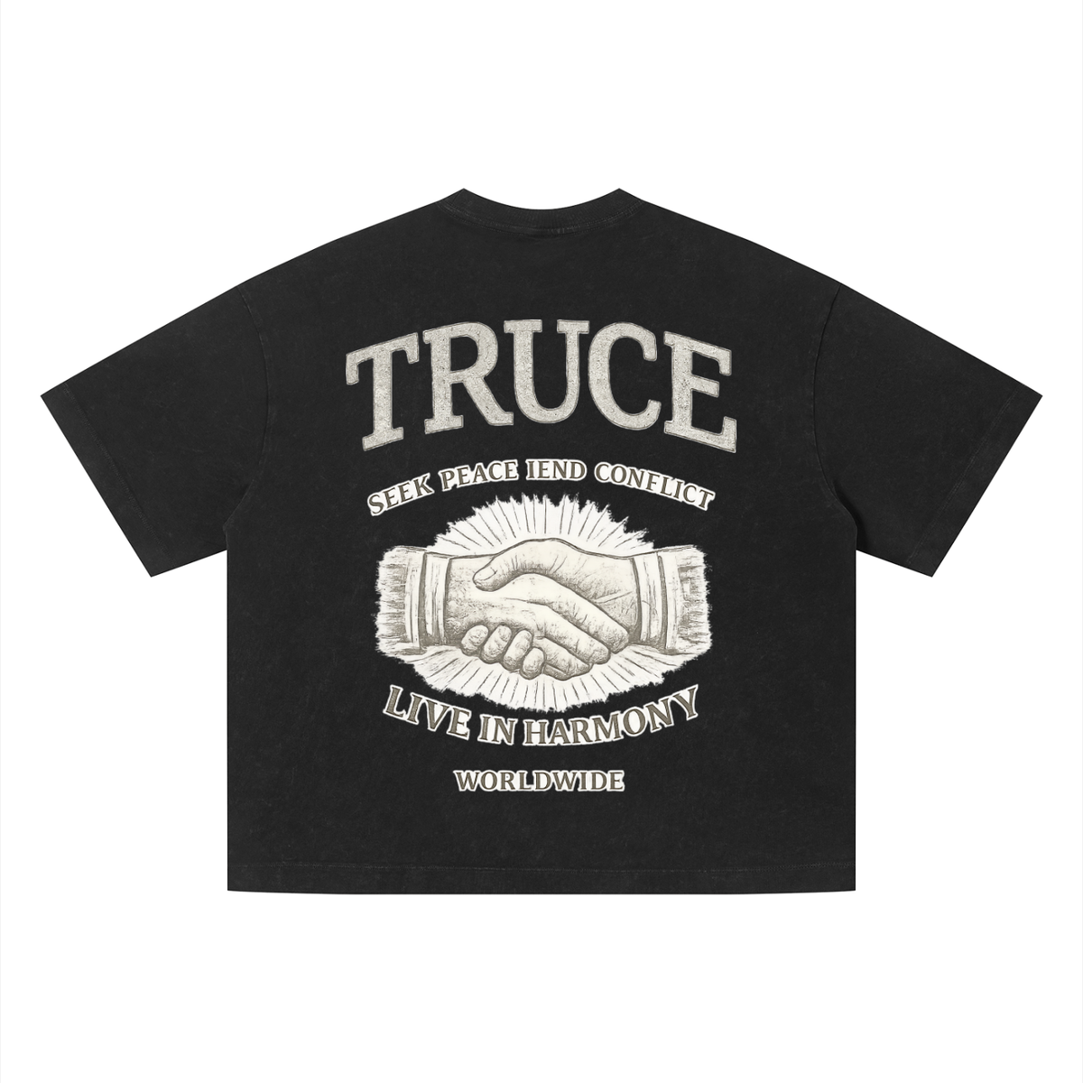 Truce Lifestyle | Unisex Vintage Wash Boxy T-Shirt