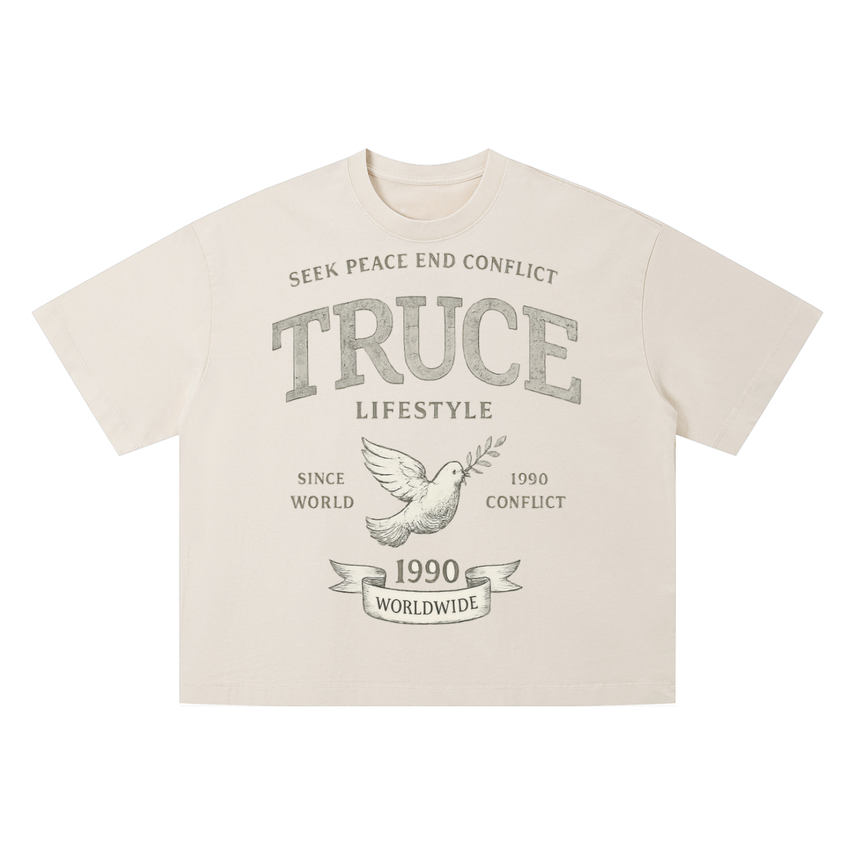 Truce Lifestyle | Unisex Vintage Wash Boxy T-Shirt