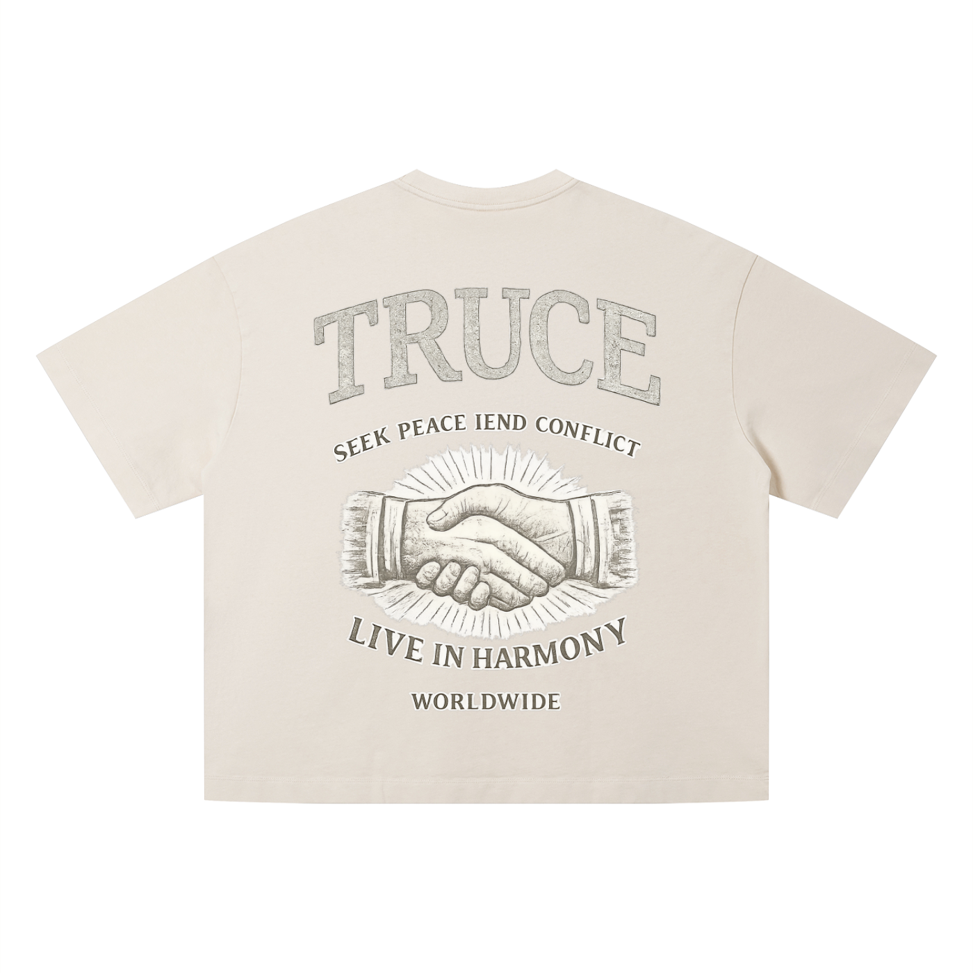 Truce Lifestyle | Unisex Vintage Wash (280 g/m²) Boxy T-Shirt
