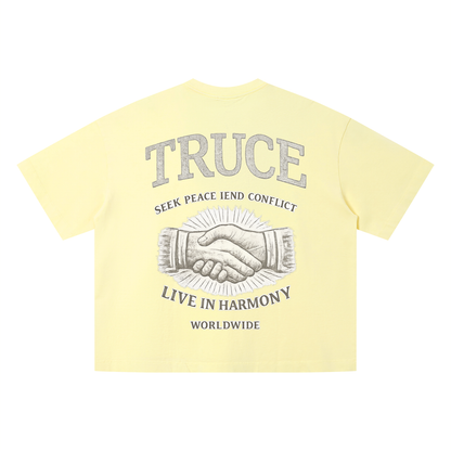 Truce Lifestyle | Unisex Vintage Wash (280 g/m²) Boxy T-Shirt