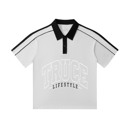 Truce Lifestyle | Contrast Collar Short-Sleeve Polo Shirt (240 g/m²)