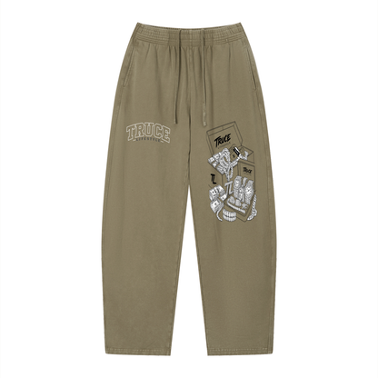 Truce Lifestyle | Fast Life Unisex (360 g/m²) Vintage Wash Loose Sweatpants
