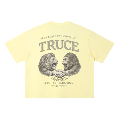 Truce Lifestyle | Unisex Vintage Wash Boxy (280 g/m²) T-Shirt