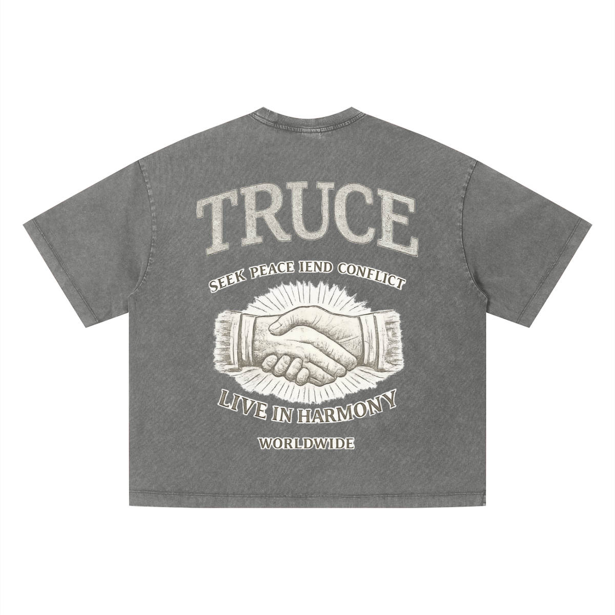 Truce Lifestyle | Unisex Vintage Wash Boxy T-Shirt