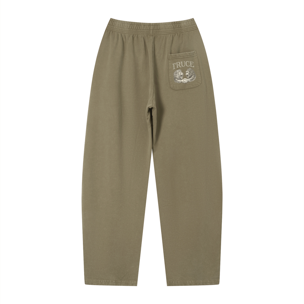 Truce Lifestyle | Logo Unisex Vintage Wash Loose (360 g/m²) Sweatpants