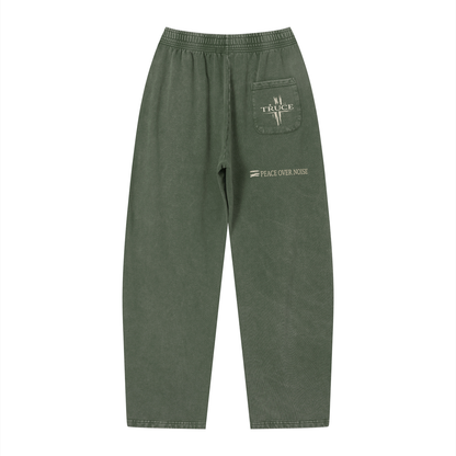 Truce Lifestyle | 360g/m Unisex Vintage Wash Loose Sweatpants