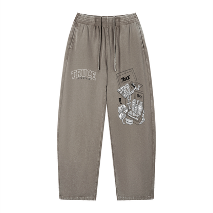 Truce Lifestyle | Fast Life Unisex (360 g/m²) Vintage Wash Loose Sweatpants