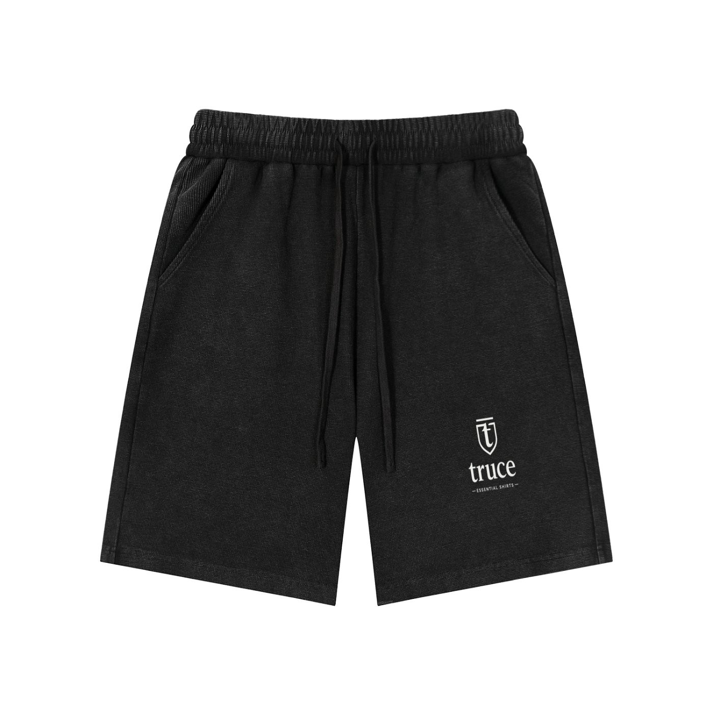 Truce Lifestyle | Essentail Mineral Wash Waffle Knit Shorts