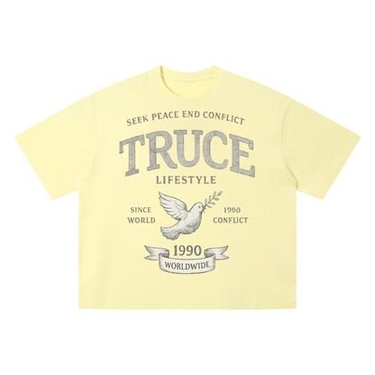 Truce Lifestyle | Unisex Vintage Wash Boxy T-Shirt