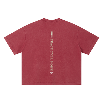 Truce Lifestyle |Unisex Vintage Wash (280 g/m²) Boxy T-Shirt
