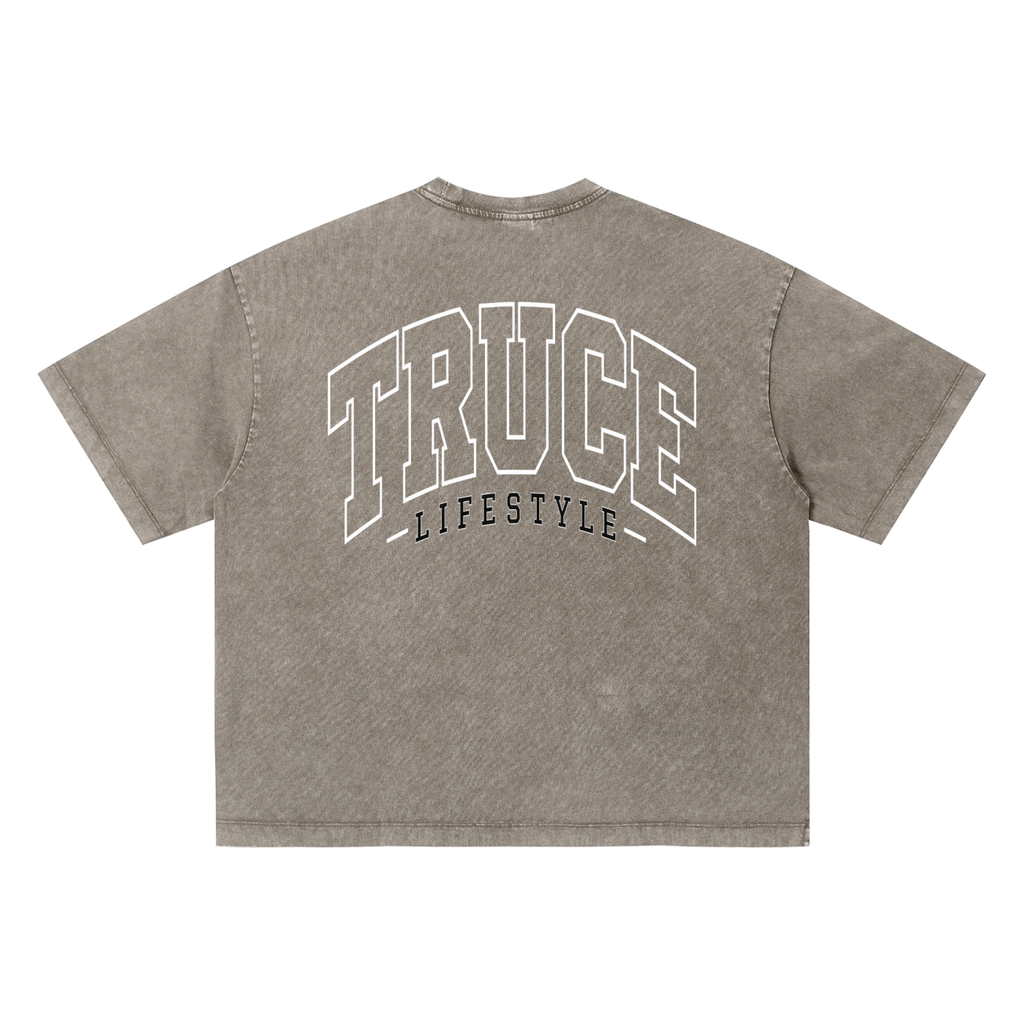 Truce Lifestyle | Living Fast Unisex (280 g/m²) Vintage Wash Boxy T-Shirt