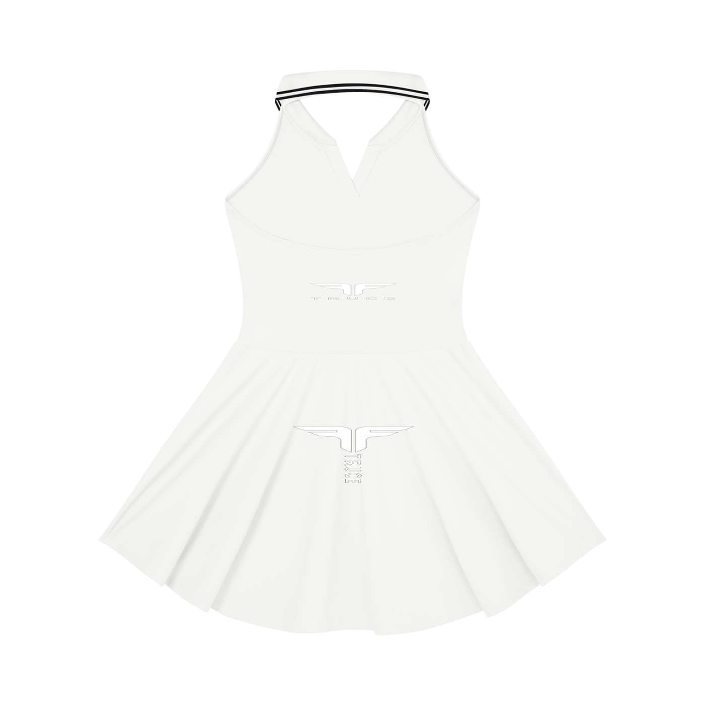 Truce Lifestyle | Women's Collared Halter A-Line (210 g/m²) Tennis Dress