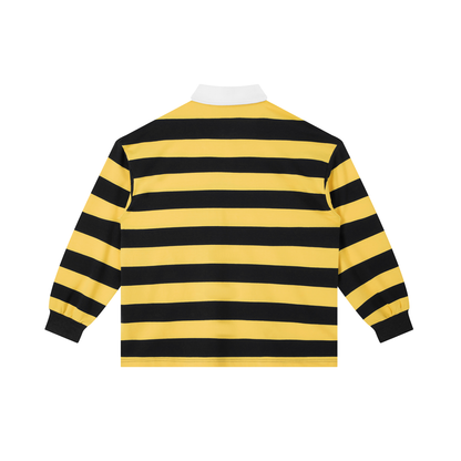 Truce Lifestyle | Color Block 230g/m Stripe Polo Shirt