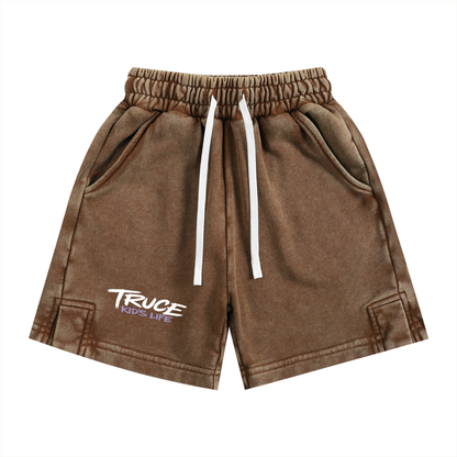 Truce Kid's Lifestyle | Snow Washed Kids' (290 g/m²) Shorts