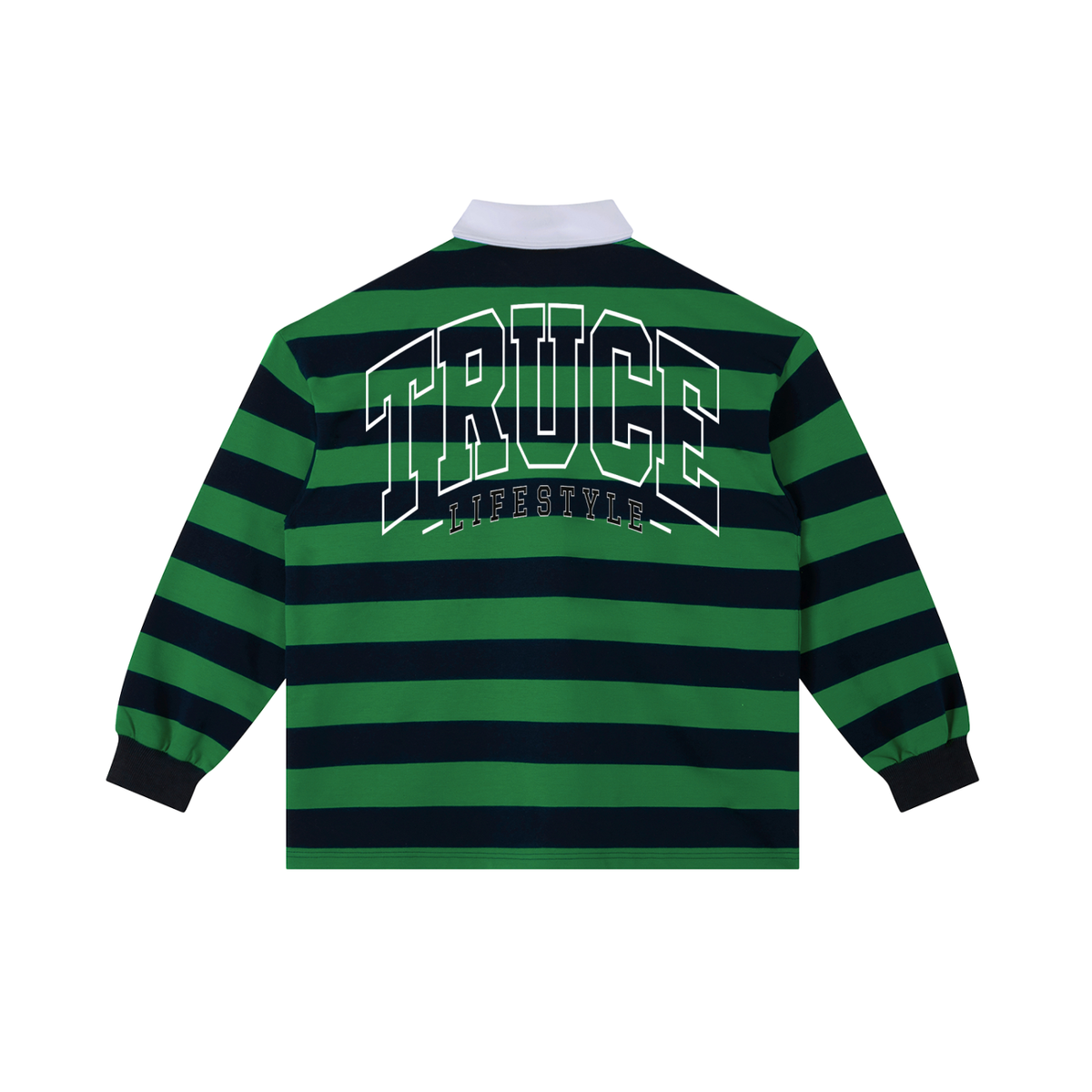 Truce Lifesyle | Payphone Color Block Stripe Polo Shirt