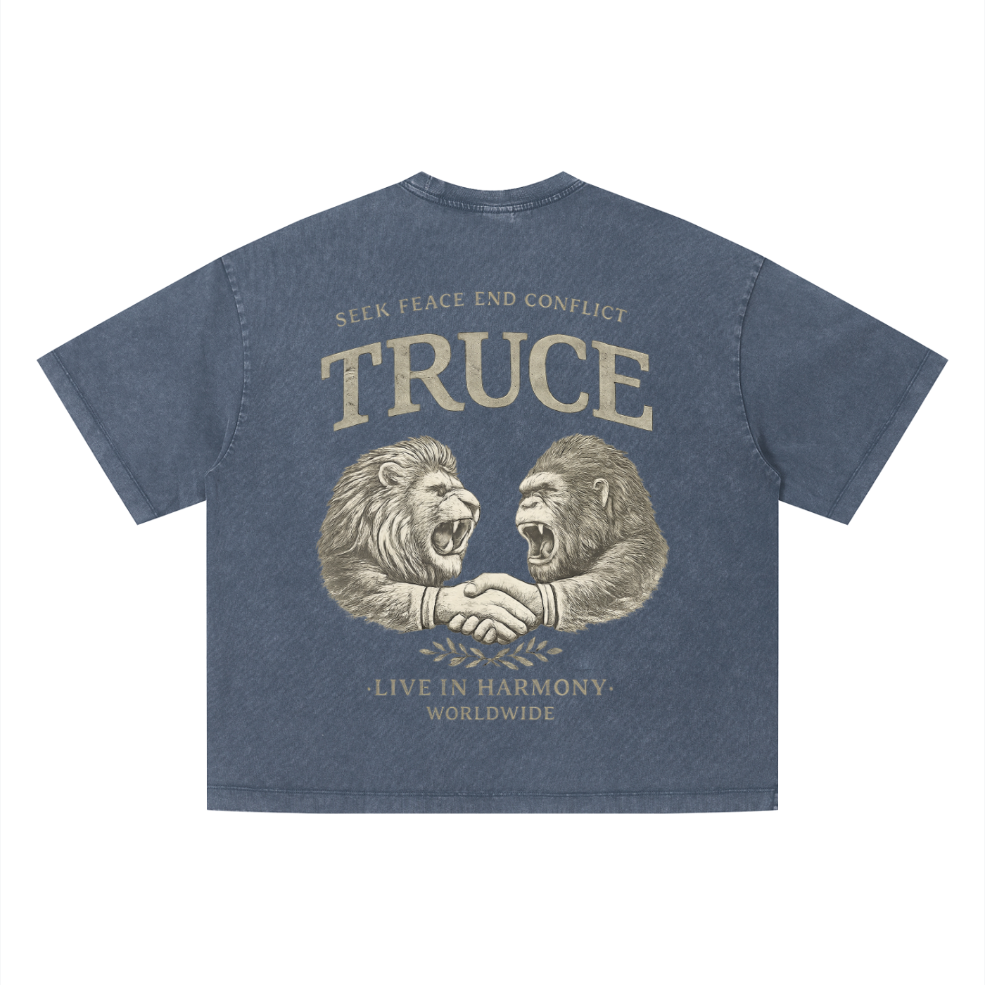 Truce Lifestyle | Unisex Vintage Wash Boxy (280 g/m²) T-Shirt