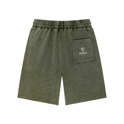 Truce Lifestyle | Essentail Mineral Wash Waffle Knit Shorts