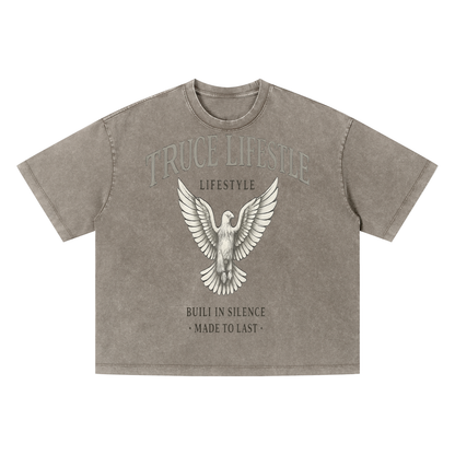 Truce Lifestyle | Unisex Vintage Wash Boxy (280 g/m²) T-Shirt