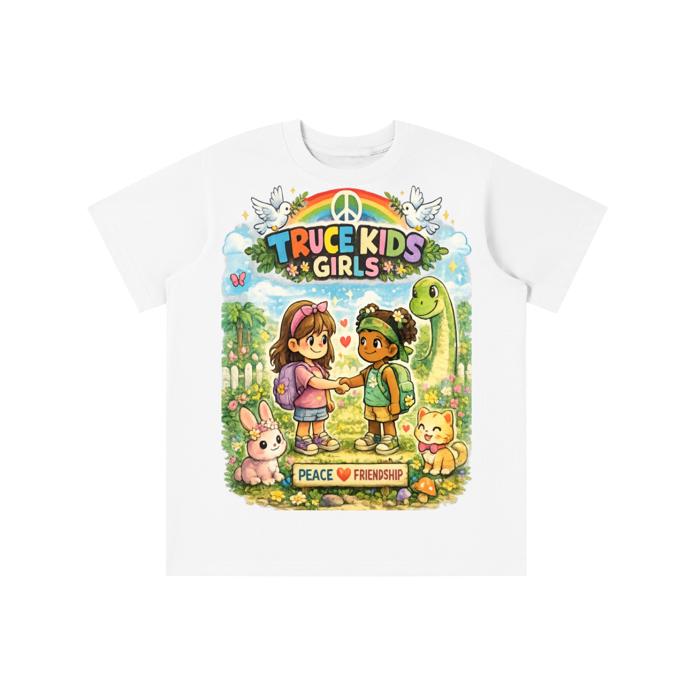 Truce Kid's | Girls Essential Kids' T-shirt