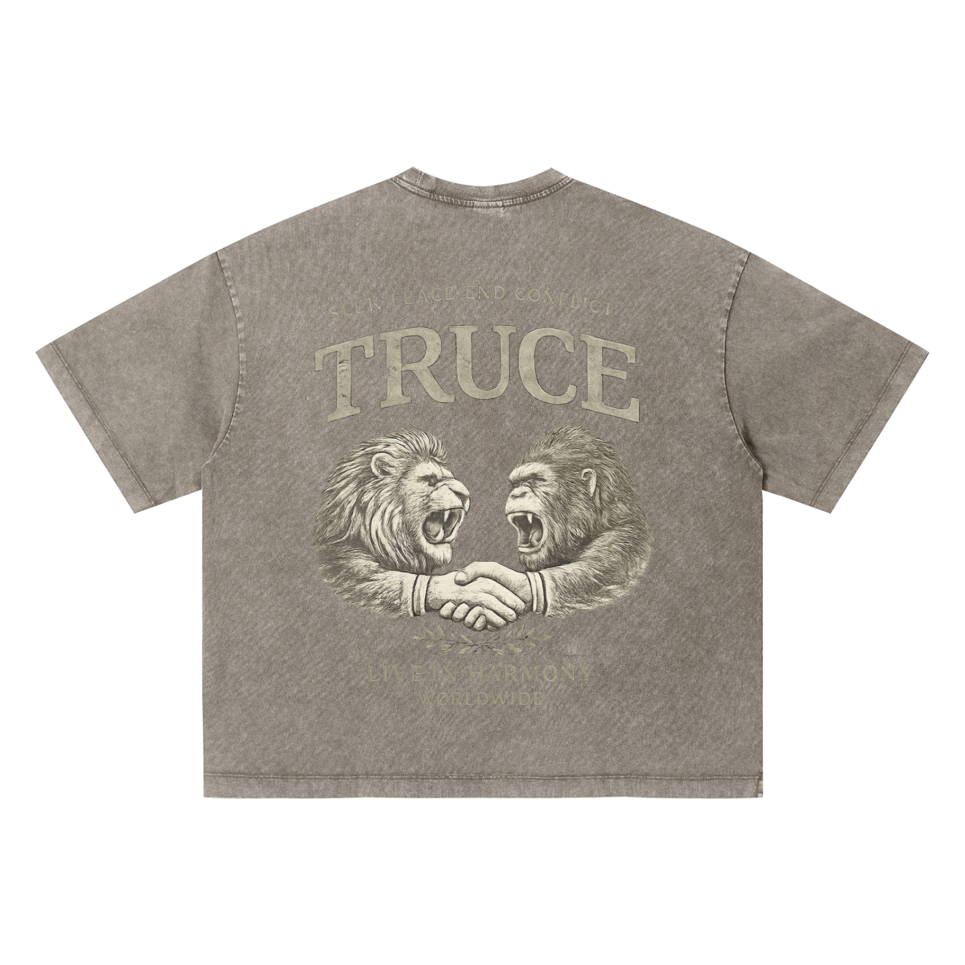 Truce Lifestyle | Unisex Vintage Wash Boxy (280 g/m²) T-Shirt