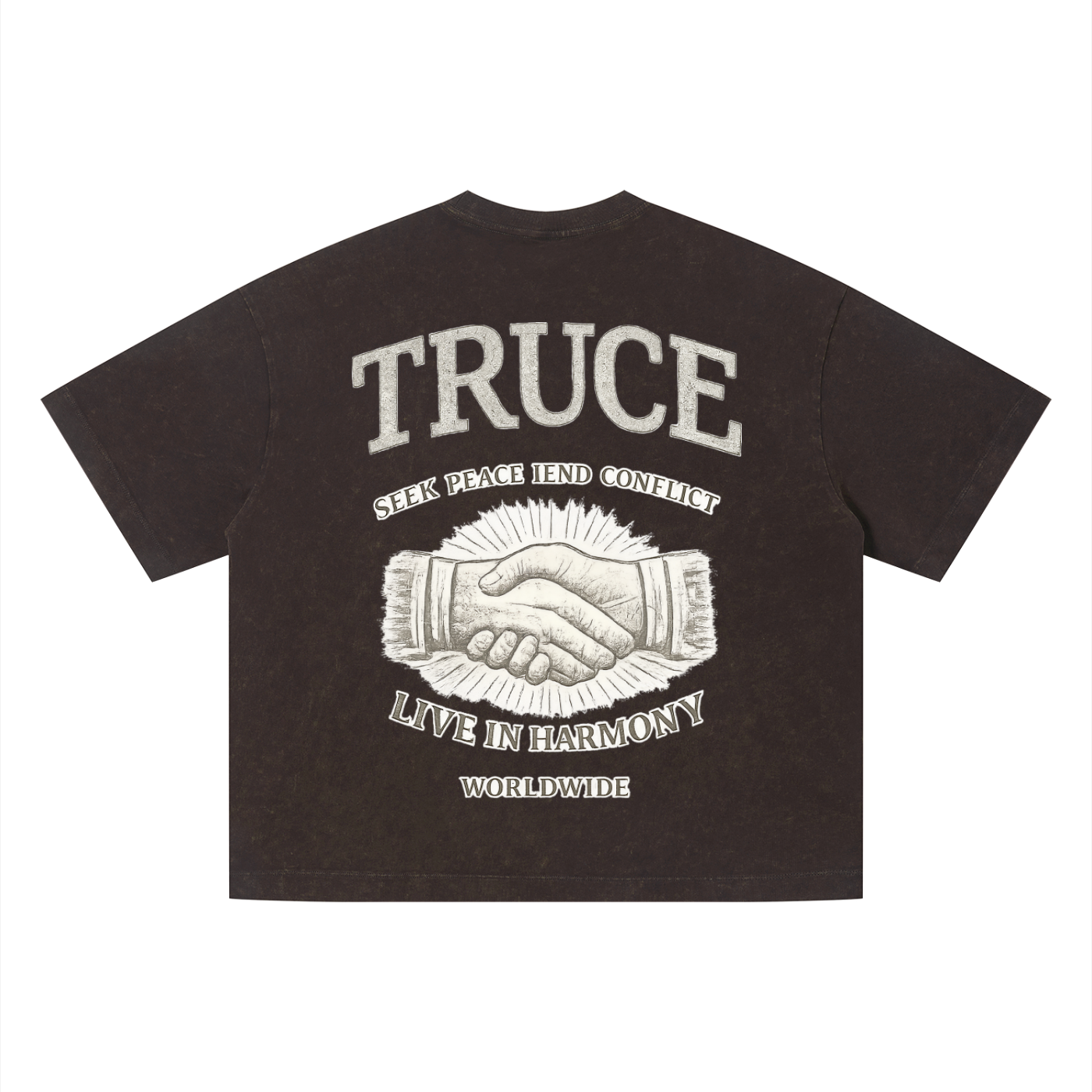 Truce Lifestyle | Unisex Vintage Wash (280 g/m²) Boxy T-Shirt