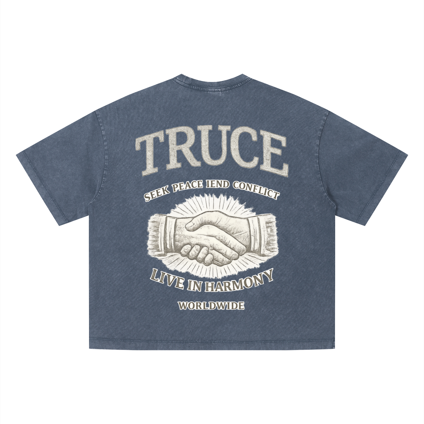Truce Lifestyle | Unisex Vintage Wash Boxy T-Shirt