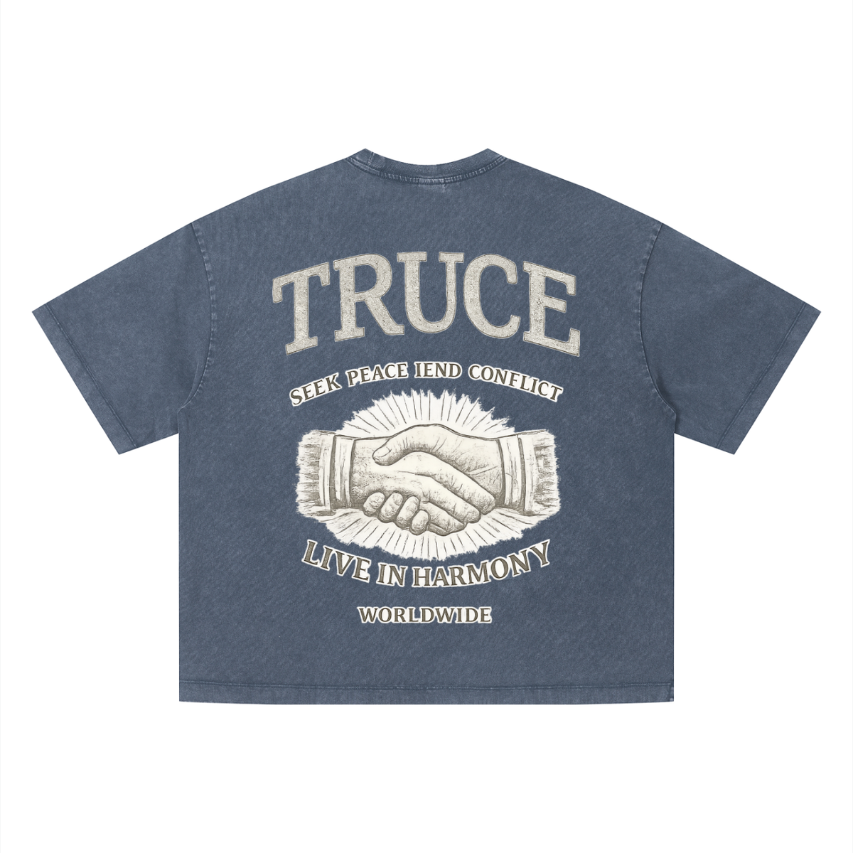Truce Lifestyle | Unisex Vintage Wash Boxy T-Shirt