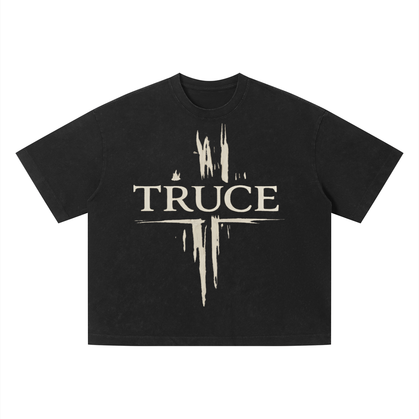 Truce Lifestyle |Unisex Vintage Wash (280 g/m²) Boxy T-Shirt