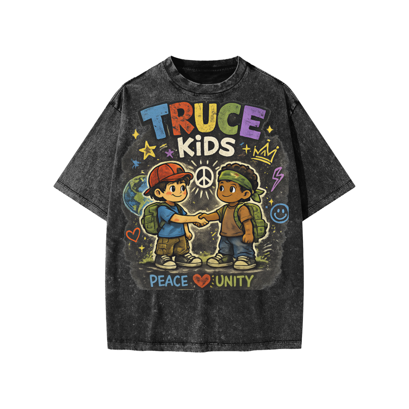Truce Kid's | Snow Washed Kids' (270 g/m²) T-Shirt
