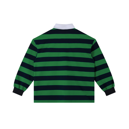Truce Lifestyle | Color Block 230g/m Stripe Polo Shirt