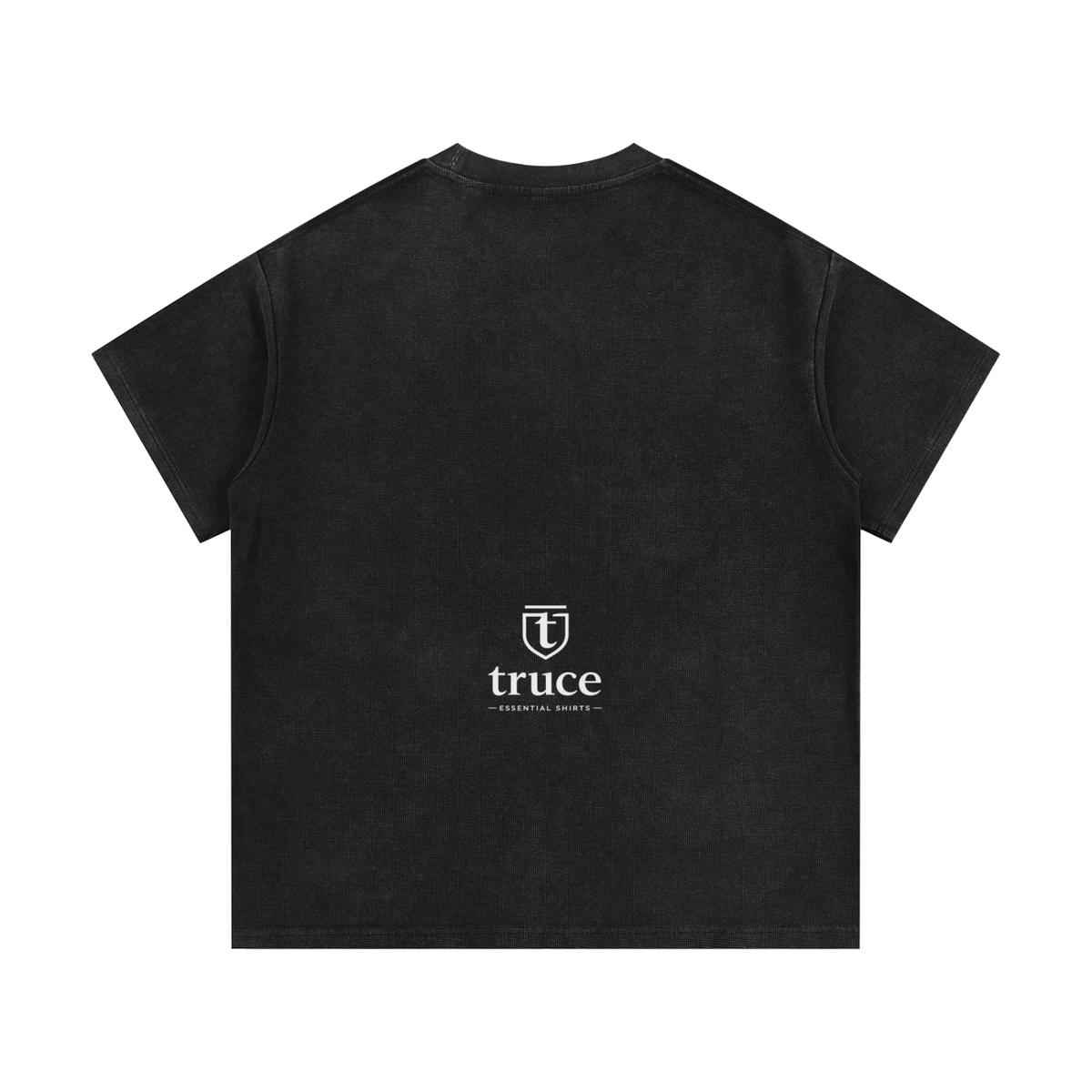 Truce Lifestyle | Essential 340g/m Mineral Wash Waffle Knit T-Shirt
