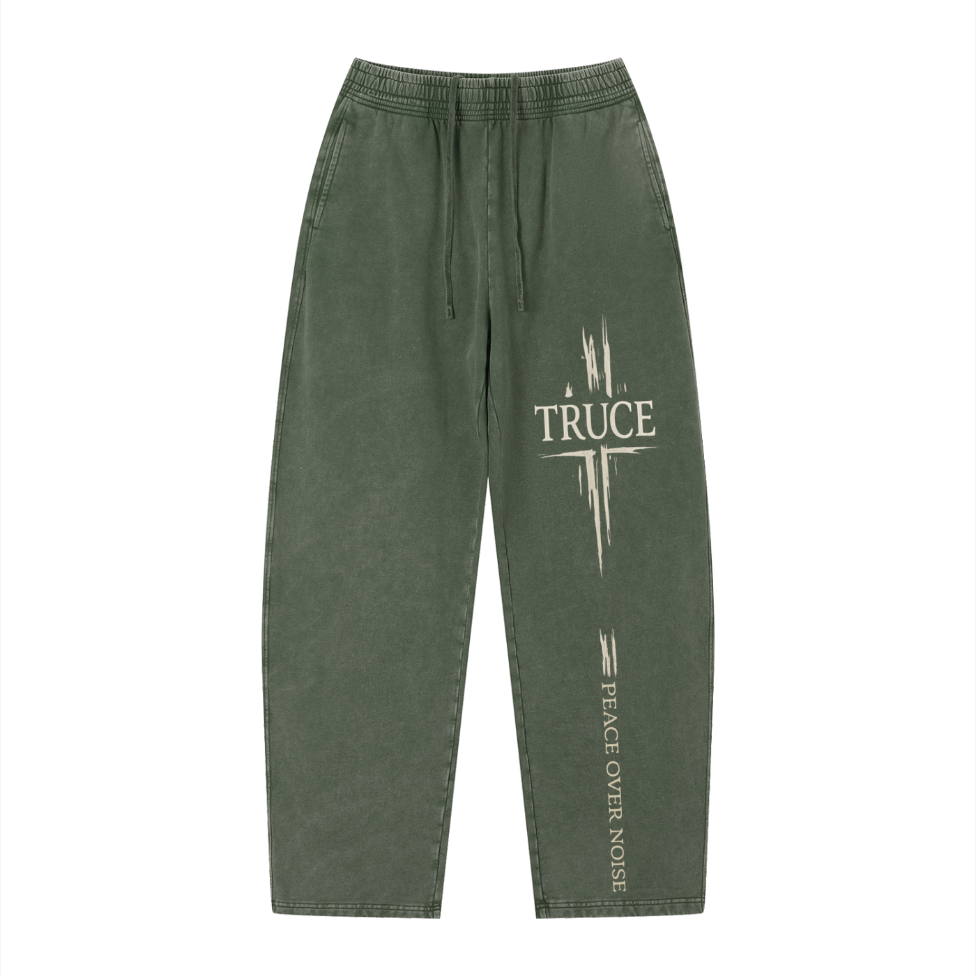 Truce Lifestyle | 360g/m Unisex Vintage Wash Loose Sweatpants