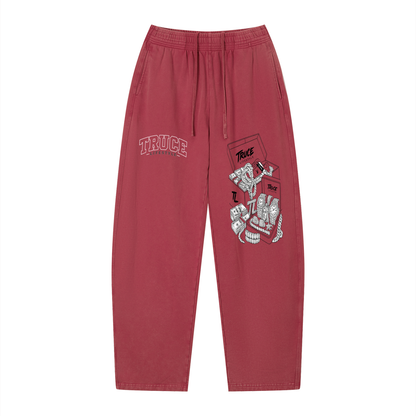 Truce Lifestyle | Fast Life Unisex (360 g/m²) Vintage Wash Loose Sweatpants