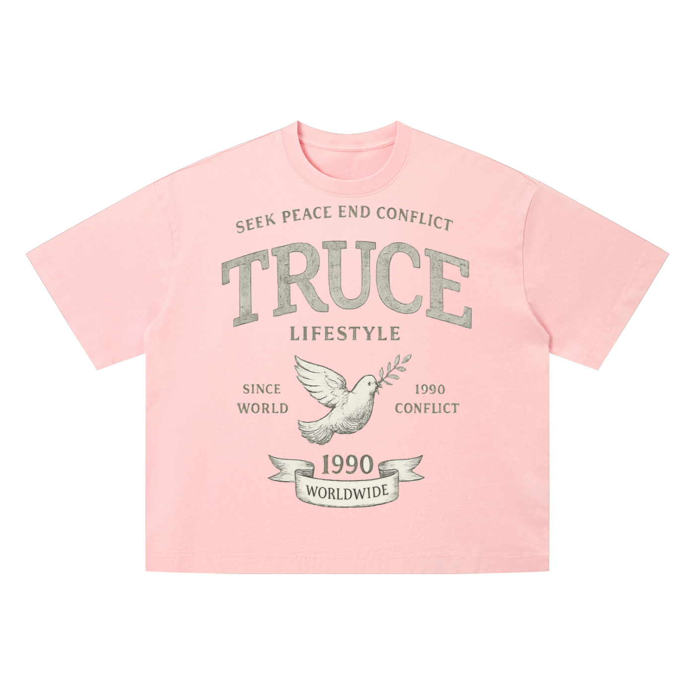 Truce Lifestyle | Unisex Vintage Wash (280 g/m²) Boxy T-Shirt