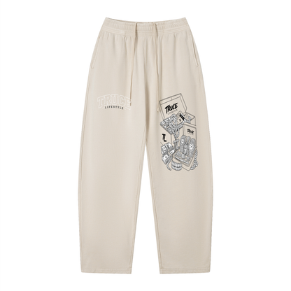 Truce Lifestyle | Fast Life Unisex (360 g/m²) Vintage Wash Loose Sweatpants