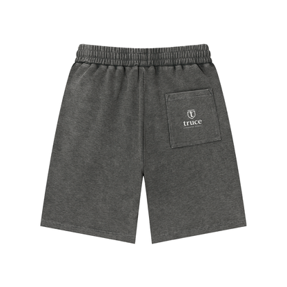Truce Lifestyle | Essentail Mineral Wash Waffle Knit Shorts