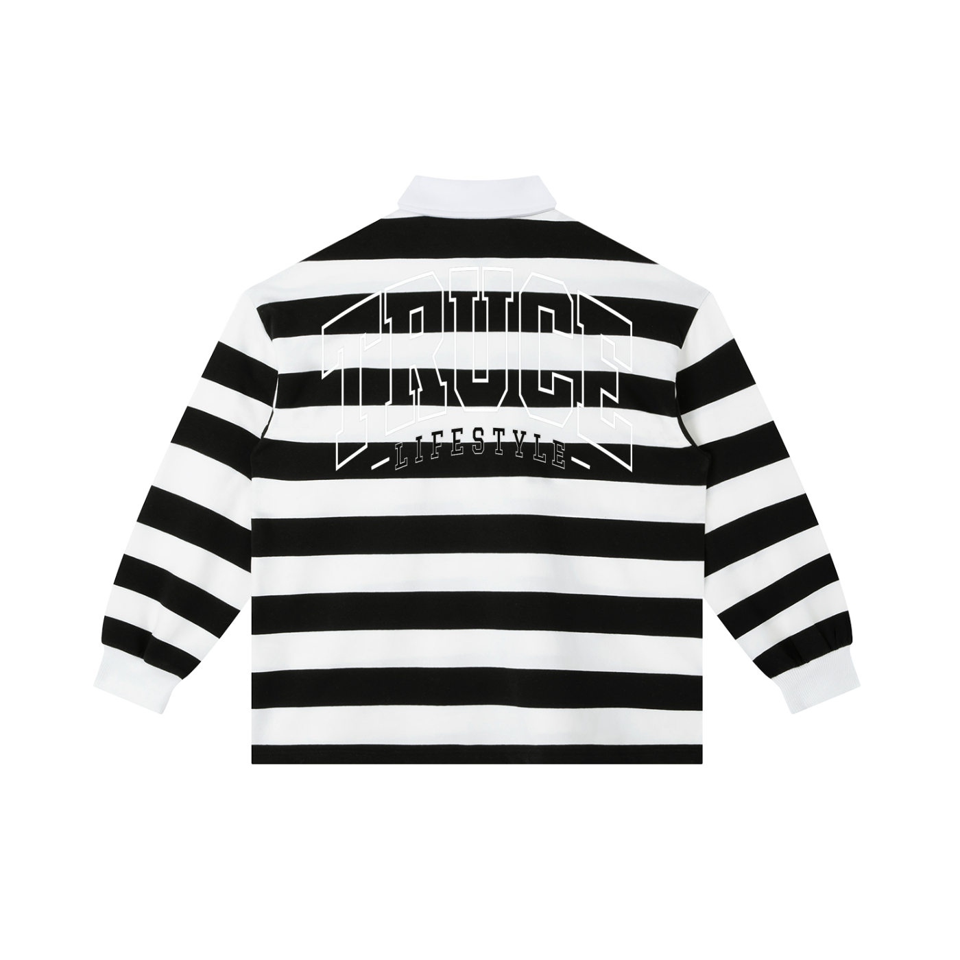 Truce Lifesyle | Payphone Color Block Stripe Polo Shirt