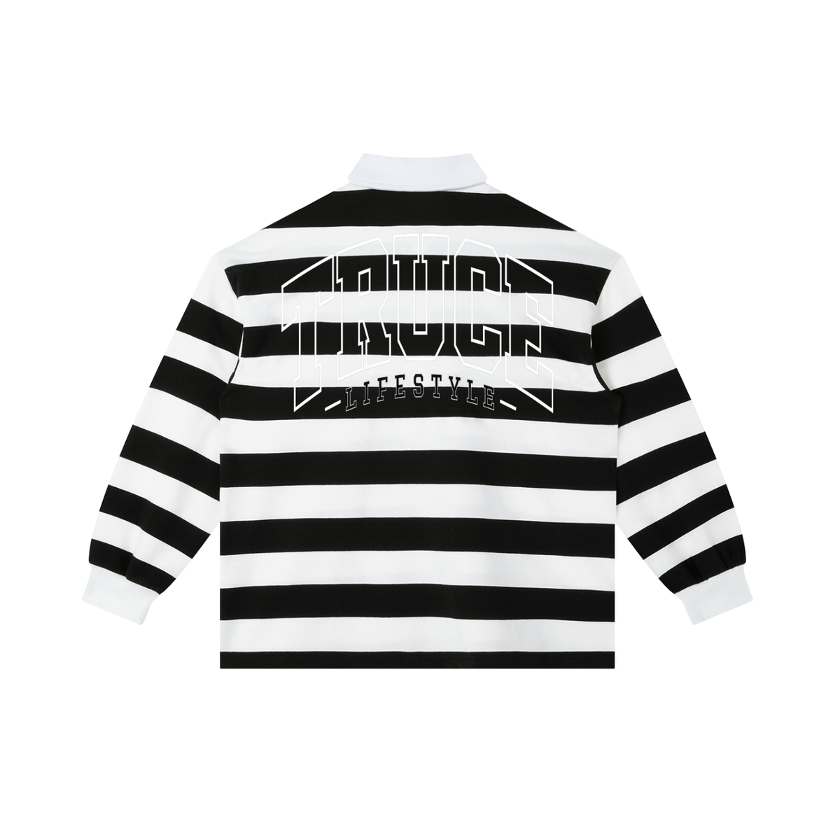 Truce Lifesyle | Payphone Color Block Stripe Polo Shirt
