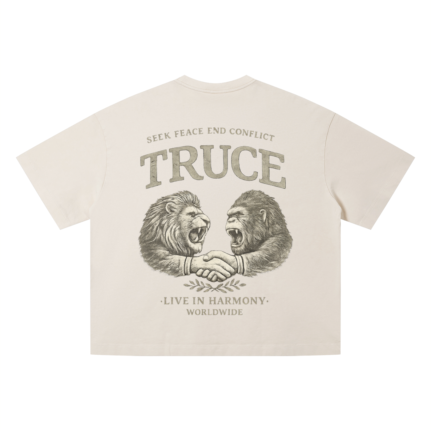 Truce Lifestyle | Unisex Vintage Wash Boxy (280 g/m²) T-Shirt