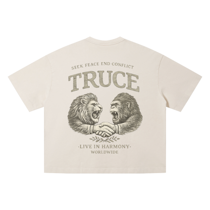 Truce Lifestyle | Unisex Vintage Wash Boxy (280 g/m²) T-Shirt