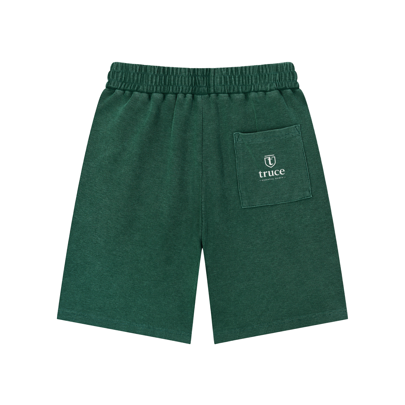 Truce Lifestyle | Essentail Mineral Wash Waffle Knit Shorts