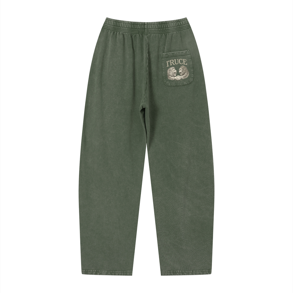 Truce Lifestyle | Logo Unisex Vintage Wash Loose (360 g/m²) Sweatpants