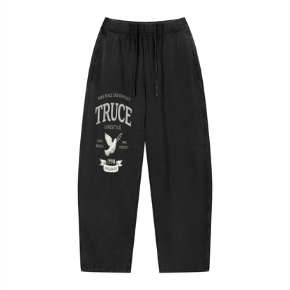 Unisex Vintage Wash Loose (360 g/m²) Sweatpants