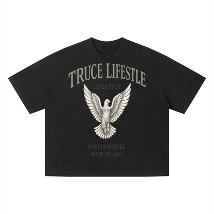 Truce Lifestyle | Unisex Vintage Wash Boxy (280 g/m²) T-Shirt