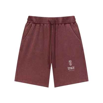 Truce Lifestyle | Essentail Mineral Wash Waffle Knit Shorts